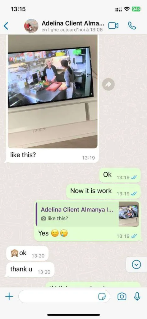 IPTV Greatest WhatsApp support screenshot 4