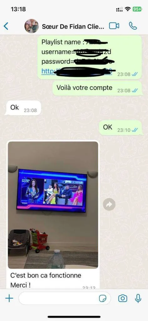 IPTV Greatest WhatsApp support screenshot 6